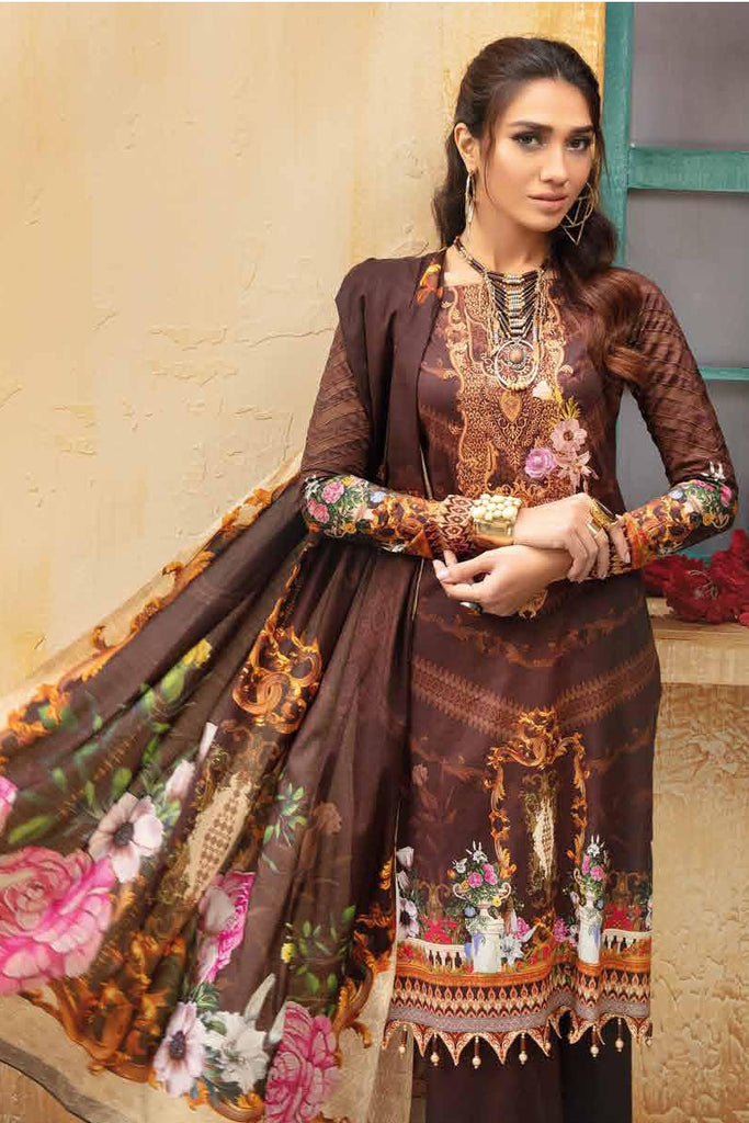 Rang Pasand Digital Print Embroidered Lawn Collection – GJ-268