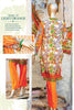 HZ Textiles Diamond Classic Lawn Collection – Design 26 Light Orange