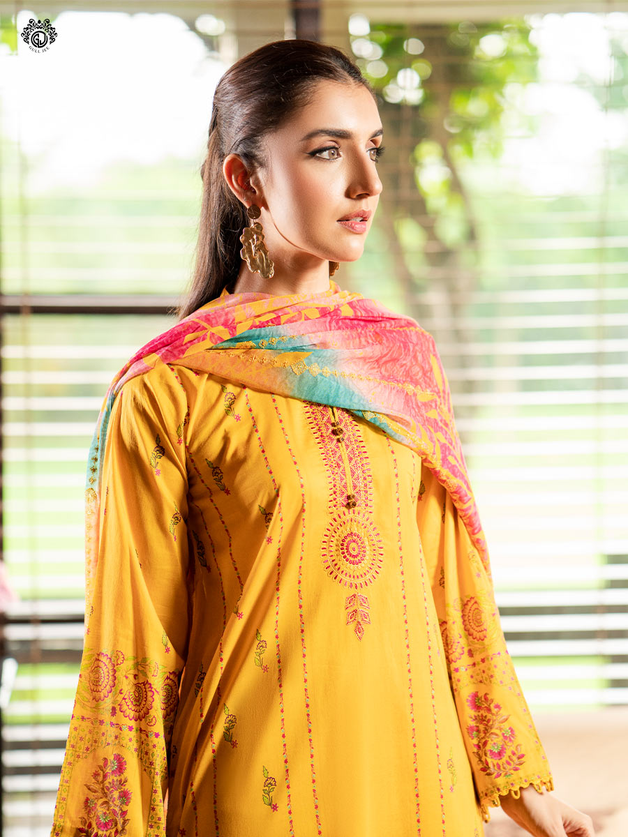 Gulljee Garden of Eden Lawn Collection GGE2301A9 YourLibaas