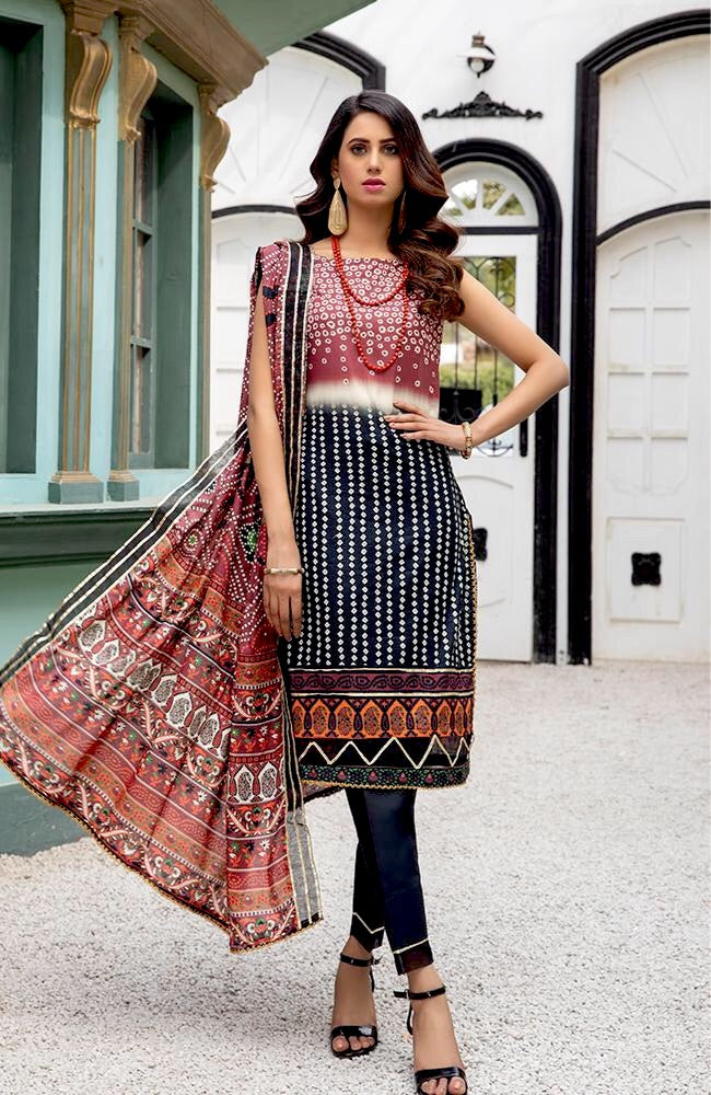 Anum by Al Zohaib Chunri Lawn Collection – ANCL-21-02A