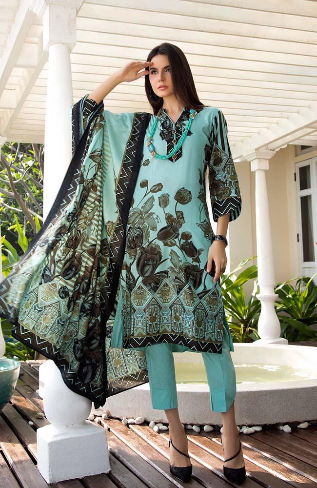 Anum by Al Zohaib Lawn Collection Vol-1 2020 – 02A