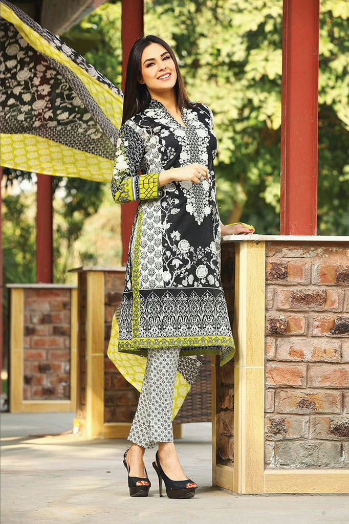 RajBari Spring/Summer Embroidered Lawn – 02A - YourLibaas
 - 1