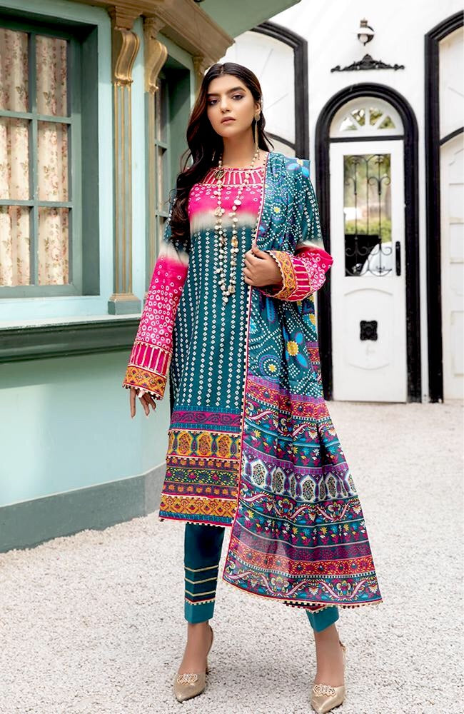 Anum by Al Zohaib Chunri Lawn Collection – ANCL-21-02B