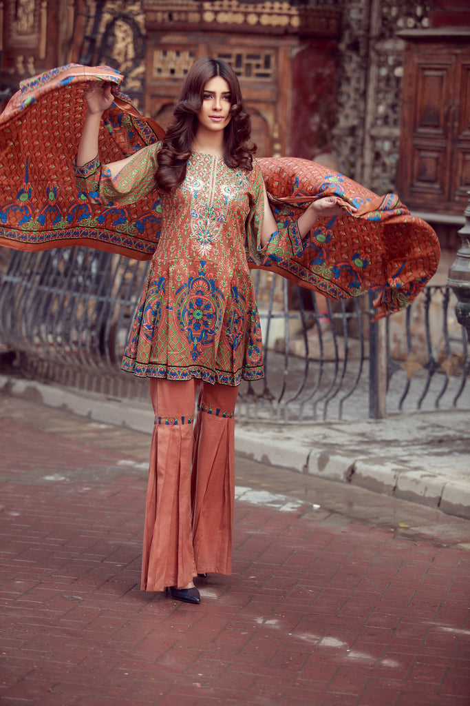 Libas Designer Embroidered Collection – 2B - YourLibaas
 - 1