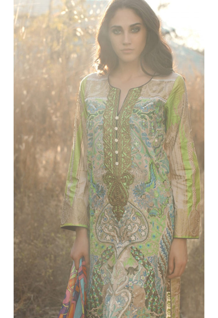 2B - Firdous Carnival Embroidered Collection 2015 - YourLibaas
