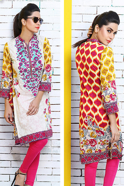 Rajbari Spring/Summer Lawn Kurtis 2016 – 2B - YourLibaas
 - 1