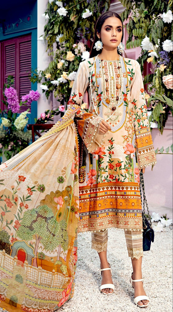 Anaya by Kiran Chaudhry · Viva Lawn Collection 2021 – TRICIA