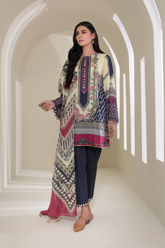 Sapphire Daily - 2 Piece Lawn Collection 2020 – Floral Dreams B