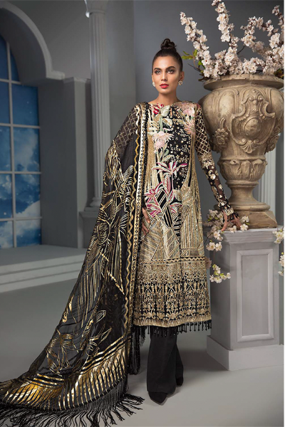 Maryam Hussain Luxury Embroidered Collection 2019 – FIRDAUS