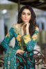 Gul Ahmed Summer 2017 - Green 3 PC Premium Embroidered Chiffon Dress PM-142