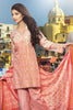 Gul Ahmed Summer 2017 - Peach 3 PC Embroidered Lawn Dress CL-202 B