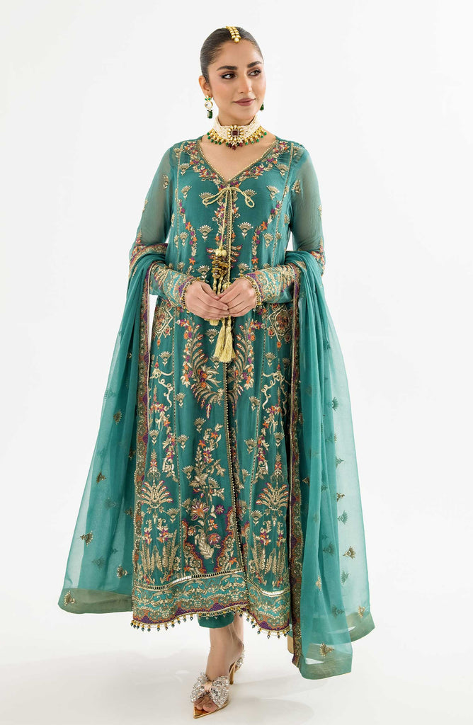 Shamrock by Maryum N Maria - Noor e Nazar Formal Chiffon Collection – Mahy (SFA-0005)