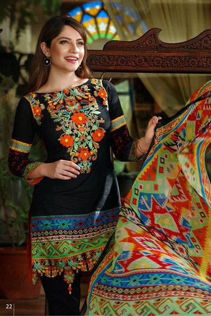 Ayesha Zara Eid Collection By Al Zohaib – 2A - YourLibaas
 - 1