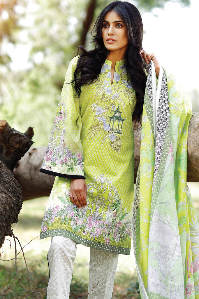 RajBari Embroidered Premium Lawn Vol-2 – 2A