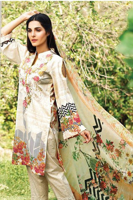 RajBari Embroidered Lawn Collection 2017 – 2A