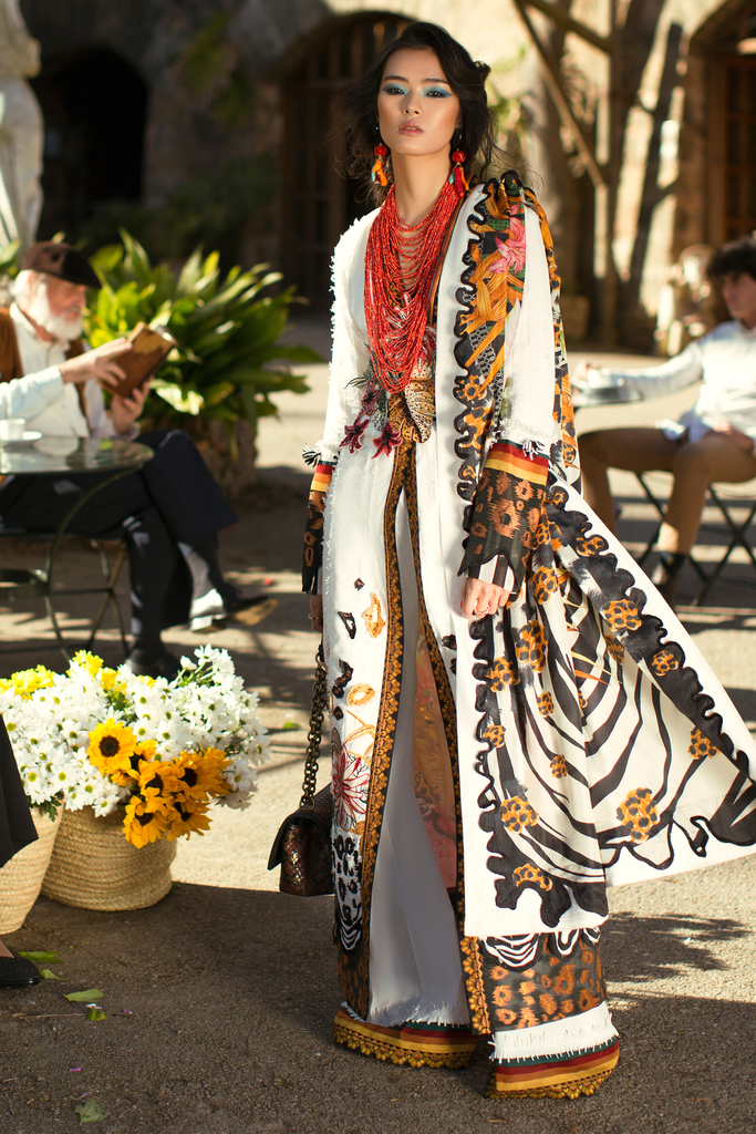 Élan Luxury Lawn Collection 2019 – EL-08 A (SELVA)