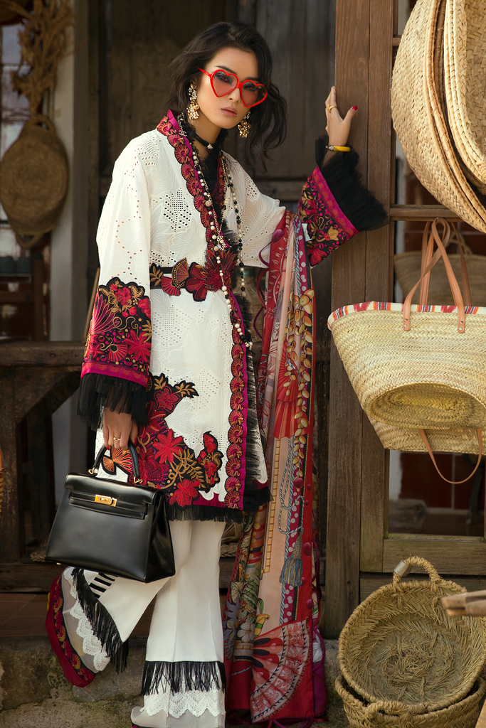 Élan Luxury Lawn Collection 2019 – EL-07 B (MARIPOSA)