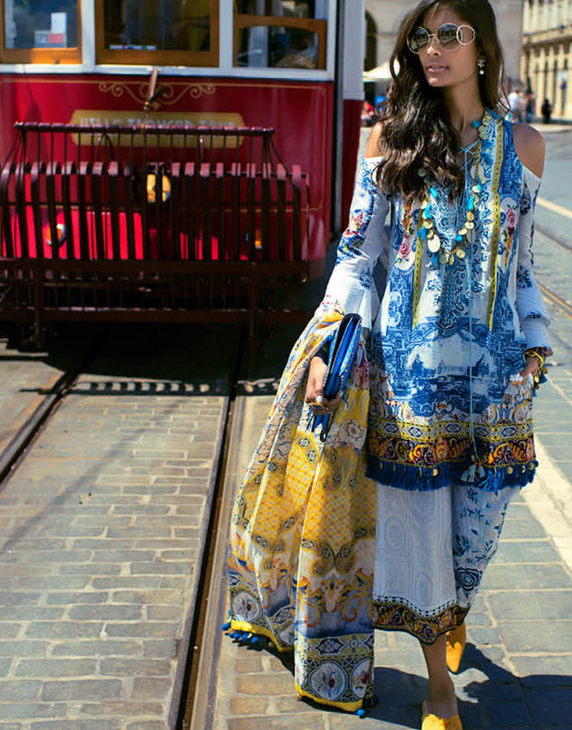 Shehla Chatoor Luxury Lawn Collection – 02-A