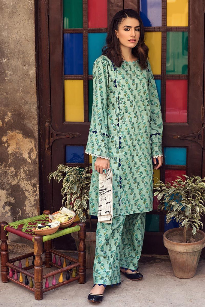 Gul Ahmed Winter Collection – Single Printed Corduroy Shirt SCD-03
