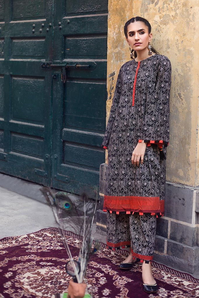 Gul Ahmed Winter Collection – Single Khaddar Shirt SK-90