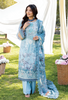 Adan's Libas SummerKari Lawn Collection 2023 – 5018 - Bluebell