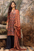 Gul Ahmed Winter Collection – 3 PC Digital Printed Twill Linen Suit LT-20