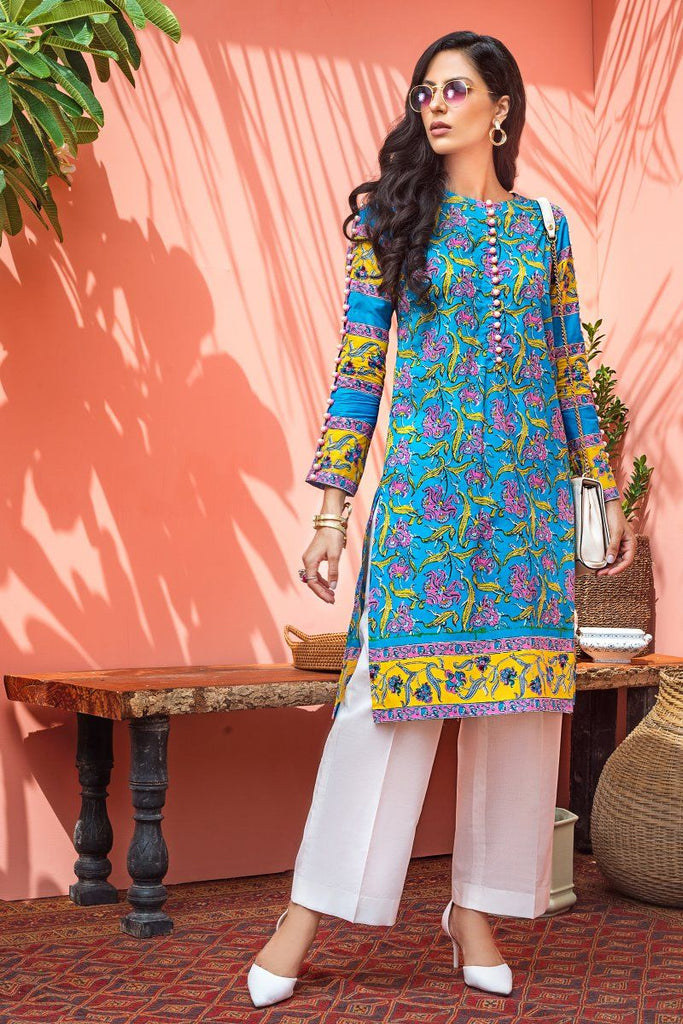 Gul Ahmed Mid Summer Cambric Collection – Cambric Printed Unstitched Shirt SCN-132 A