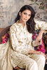 Gul Ahmed Winter Collection – 3 PC Gold Lacquer Printed Khaddar Suit K-89