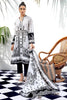 Gul Ahmed Summer Black & White Collection – 2 PC Unstitched Lawn Suit BT-14