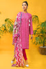 Gul Ahmed Mid Summer Cambric Collection – 3 PC Unstitched Printed Cambric Suit CBN-114 B