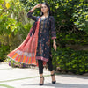 Salina Printed Lawn Collection with Cutwork Dupatta - SCWV3-3