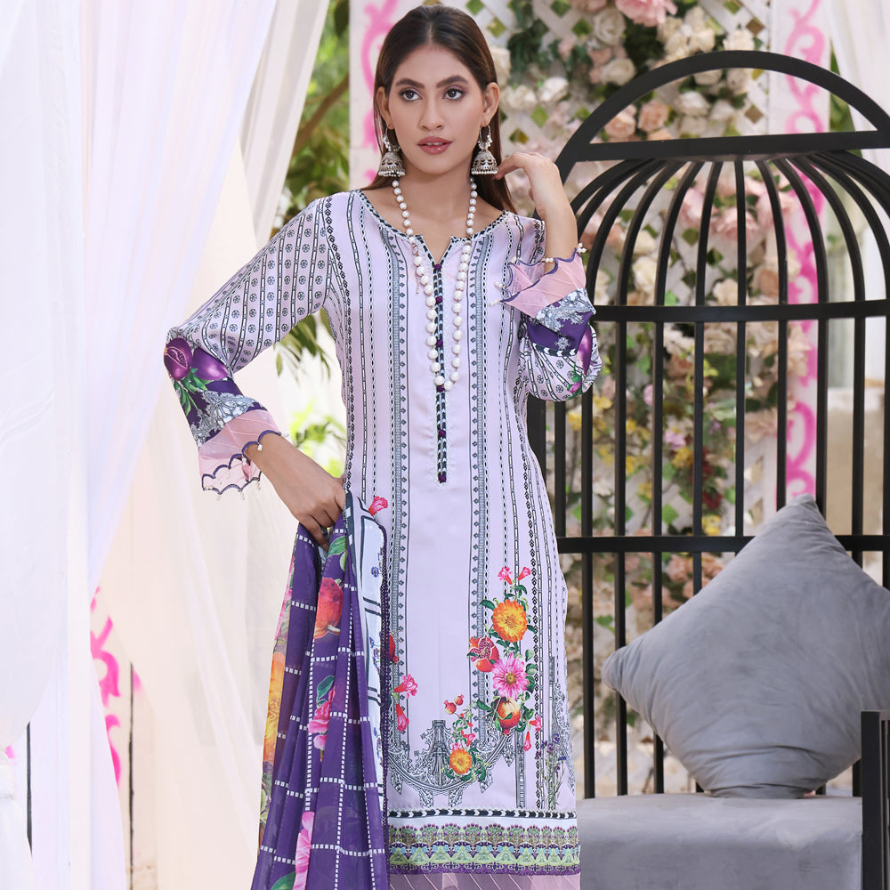 Ravishing Charmuse Silk 2Pc Collection – RV-3