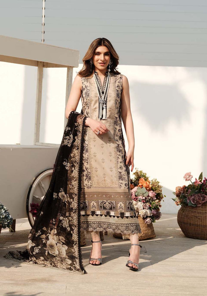 Zarqash Luxe Eid Lawn Collection 2024 – ZQ 1