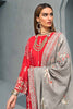 Gul Ahmed Poshak-E-Chinar Embroidered Shawl Collection 2019 – Soft Pink 3 PC AYE-04
