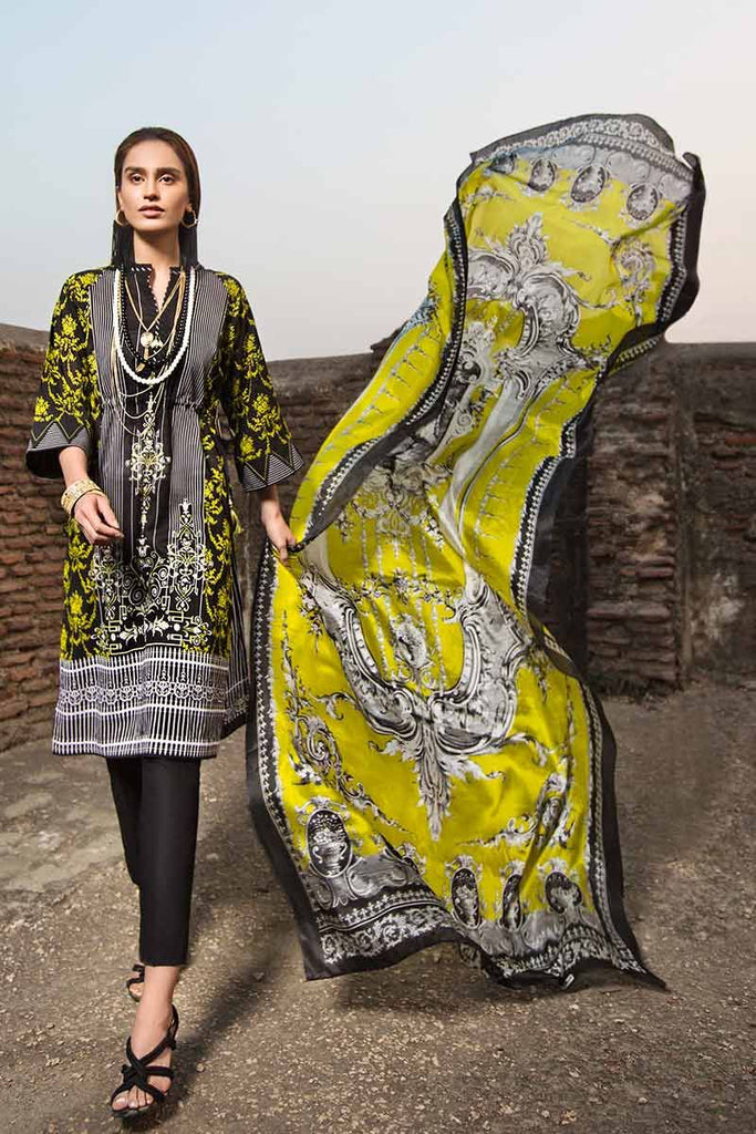 Gul Ahmed Summer Premium Collection 2019 – 3 PC SS-183