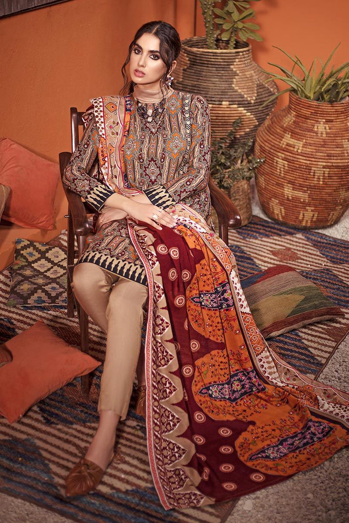 gul ahmed wool shawl suits