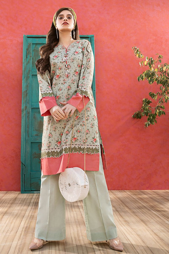 Gul Ahmed Summer 2020 – Basic Collection – 1PC Unstitched Lawn Shirt SL-754