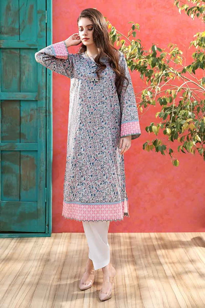 Gul Ahmed Summer 2020 – Basic Collection – 1PC Unstitched Lawn Shirt SL-755