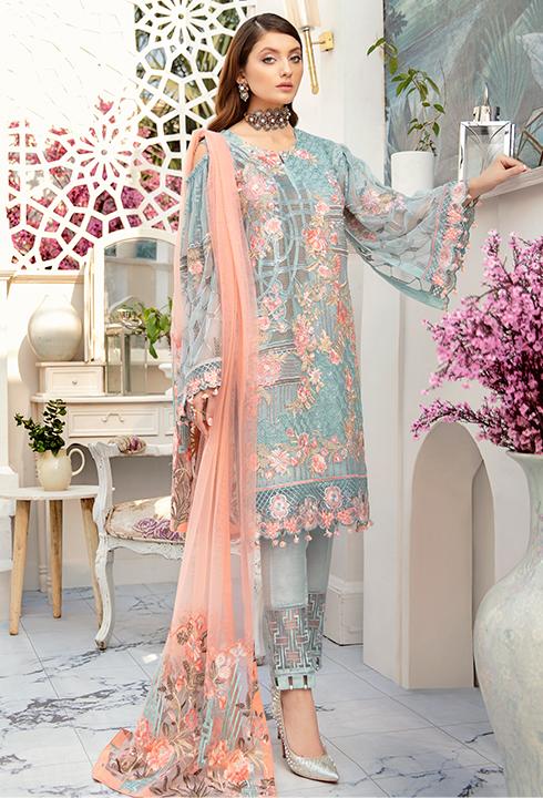 Ramsha Rangoon Chiffon Collection Vol-5 – D-510