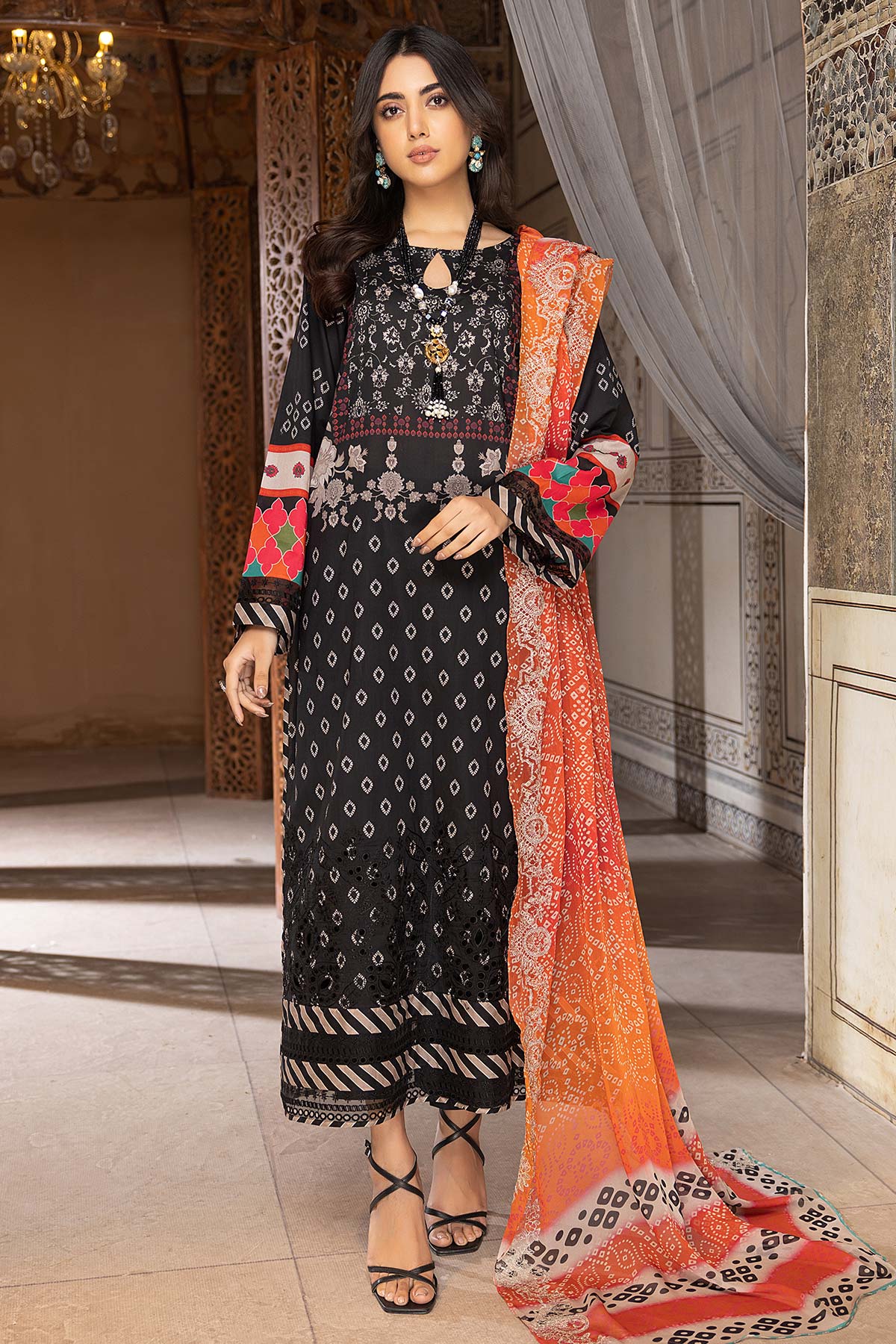 Charizma Combinations Eid Lawn Collection with Embroidered Chiffon Dup YourLibaas Charizma Combinations Eid Lawn Collection with Embroidered Chiffon Dup YourLibaas