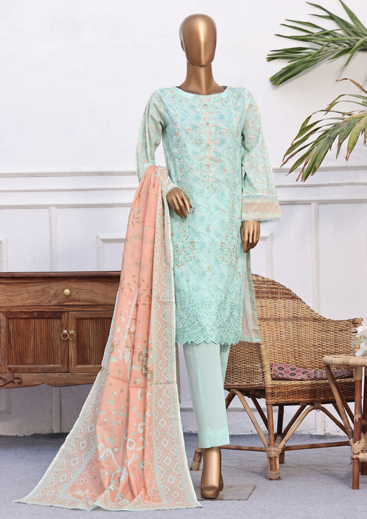 Riwayat Embroidered Lawn Collection Vol-3 – Design 02