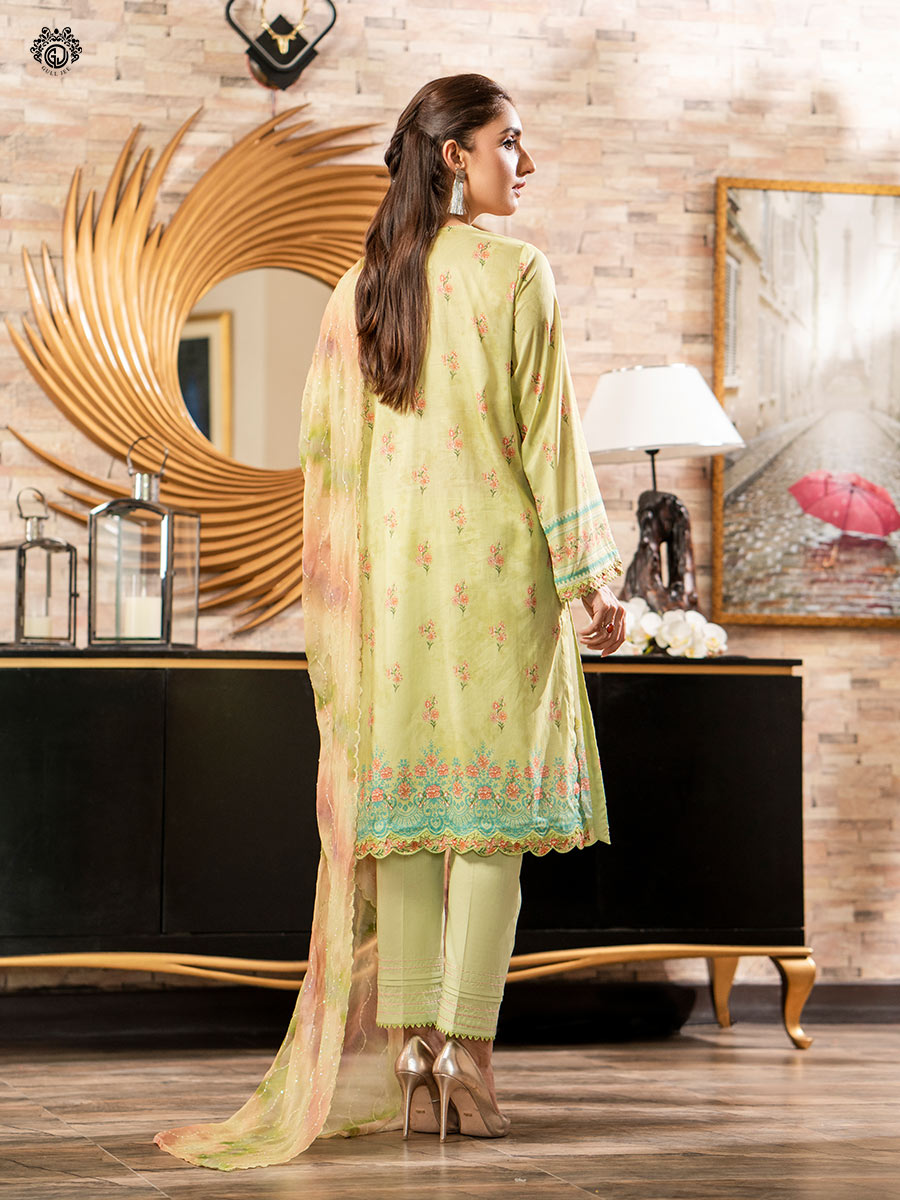 Gulljee Garden of Eden Lawn Collection GGE2301A12 YourLibaas