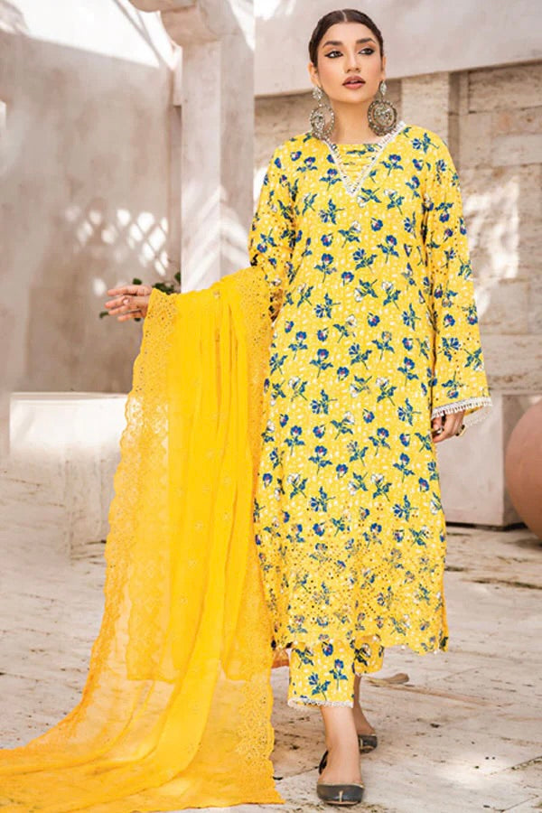 Aangan by Sanam Saeed Viscose Silk Edit - D-04