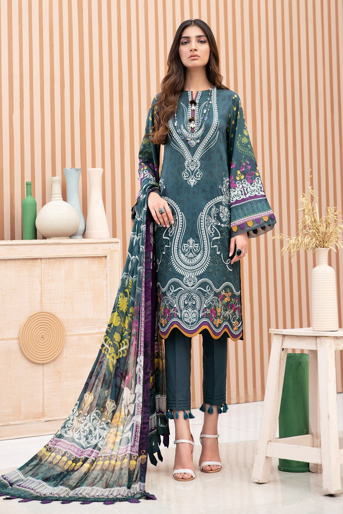 Jazmin Iris Lawn Collection Vol-2 2020 – Fareesa
