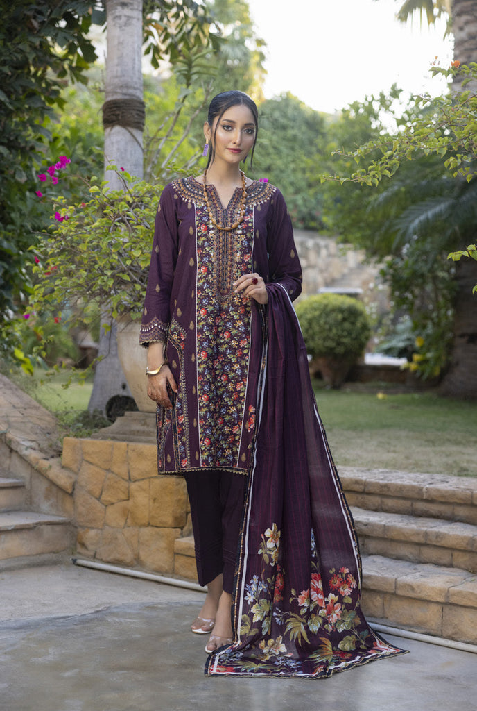 Orchid Separates Lawn Collection – Design 09