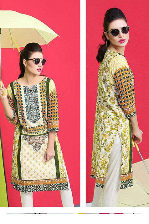 Rajbari Spring/Summer Lawn Kurtis 2016 – 3B - YourLibaas
 - 1