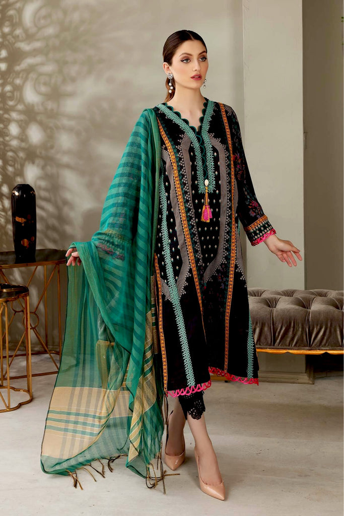 Charizma Belle Chapter 2 – 2 Pc Lawn With Loom Weave Dupatta - CB-07