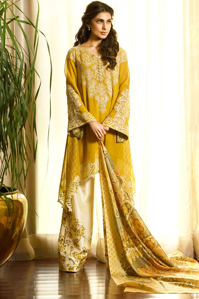 Faraz Manan Crescent Luxury '15 - 3 - YourLibaas
 - 1