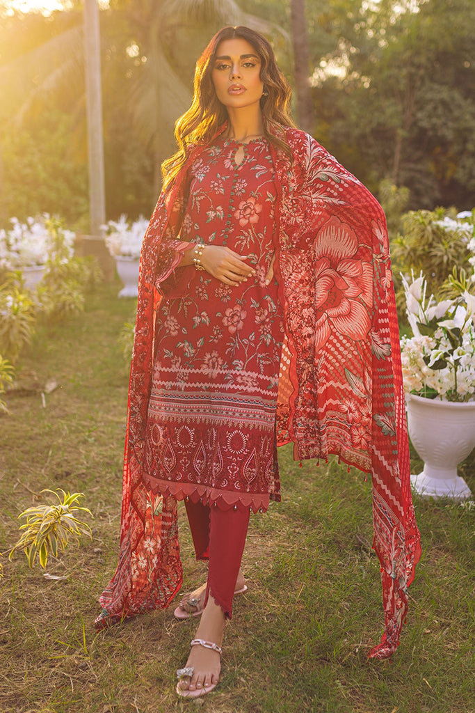 Nureh Gardenia Lawn Collection 2023 – NSG- 89