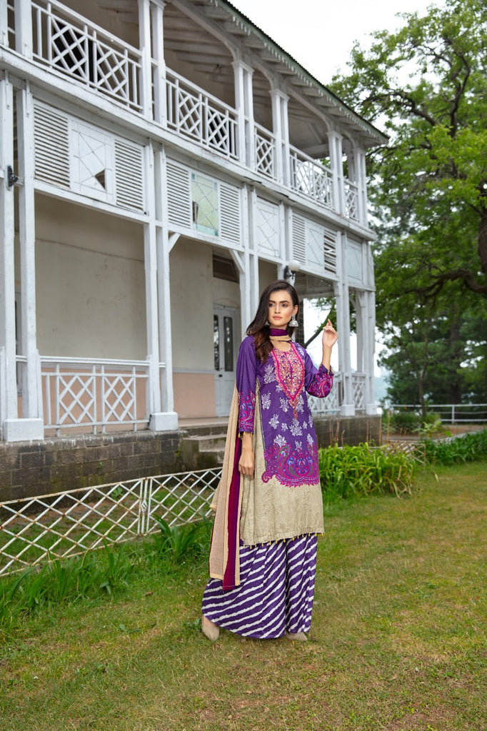 Rangrez Embroidered Lawn Collection 2021 – D3